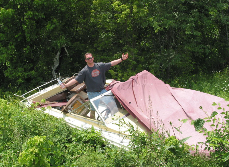 [Captain Jeff at the helm]